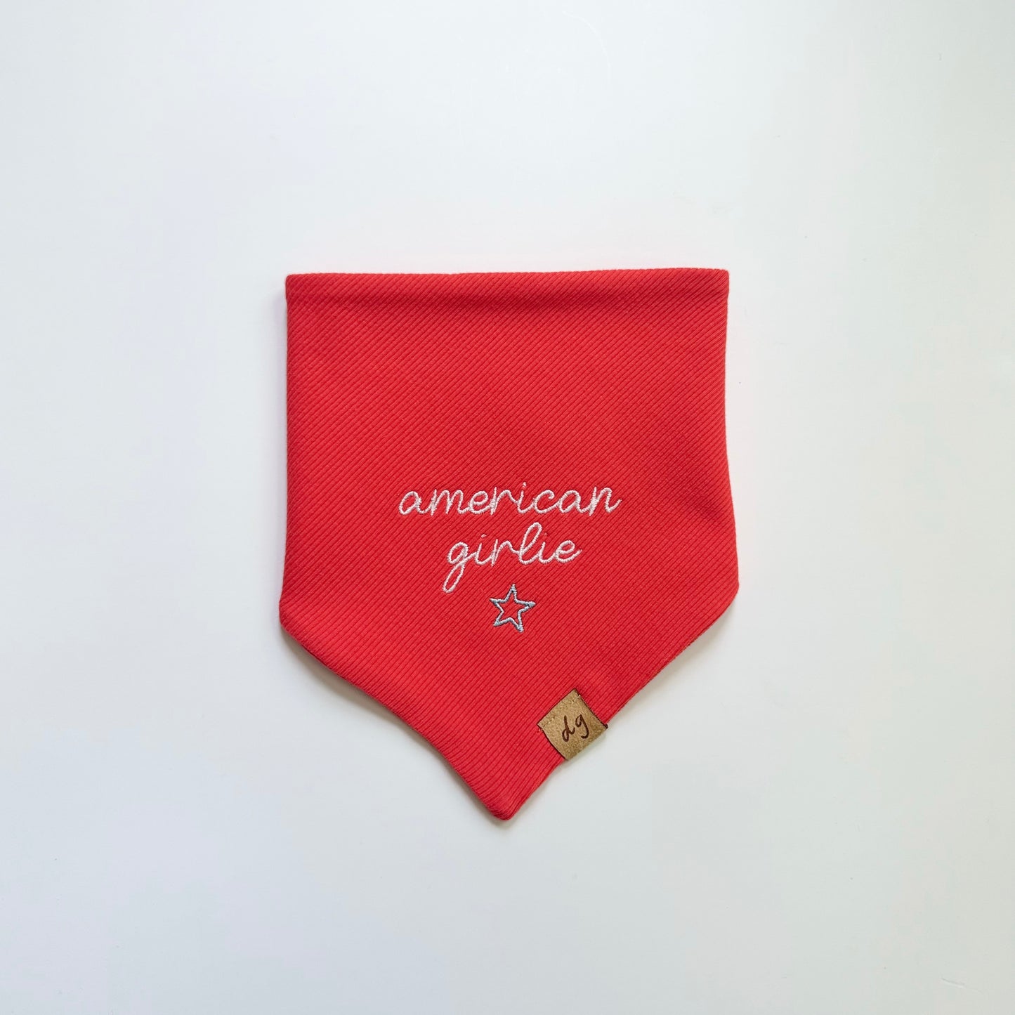 American Girlie Dog Bandana