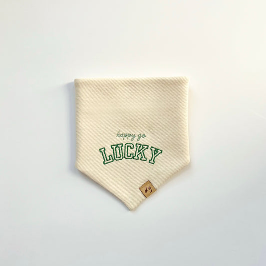 Happy Go Lucky Dog Bandana