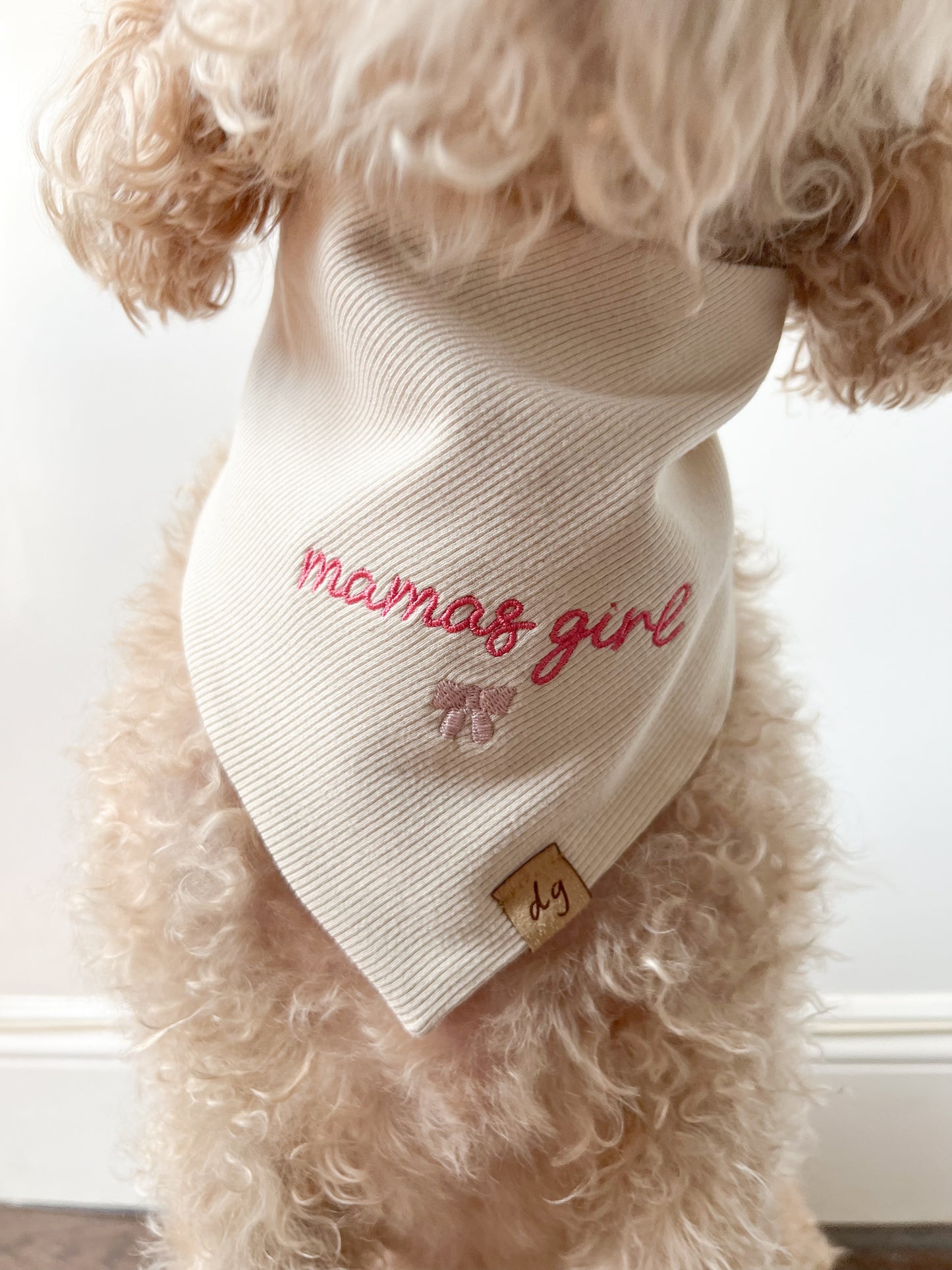 Mamas Girl Dog Bandana