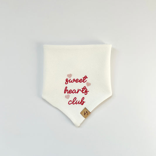 Sweet Hearts Club Dog Bandana
