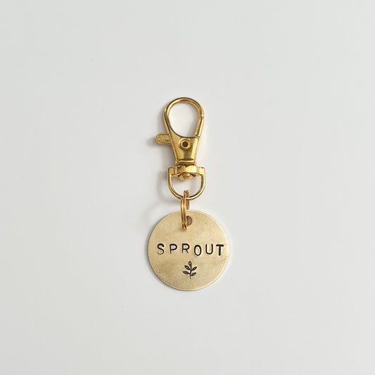 Sprout Dog Tag