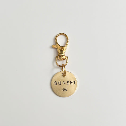 Sunset Dog Tag