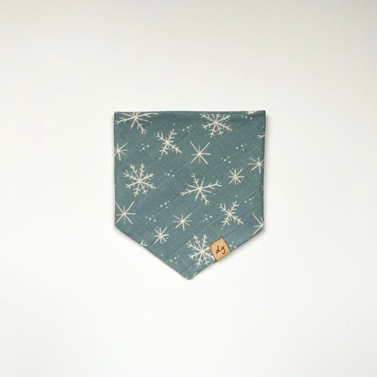 Falling Flurries Dog Bandana