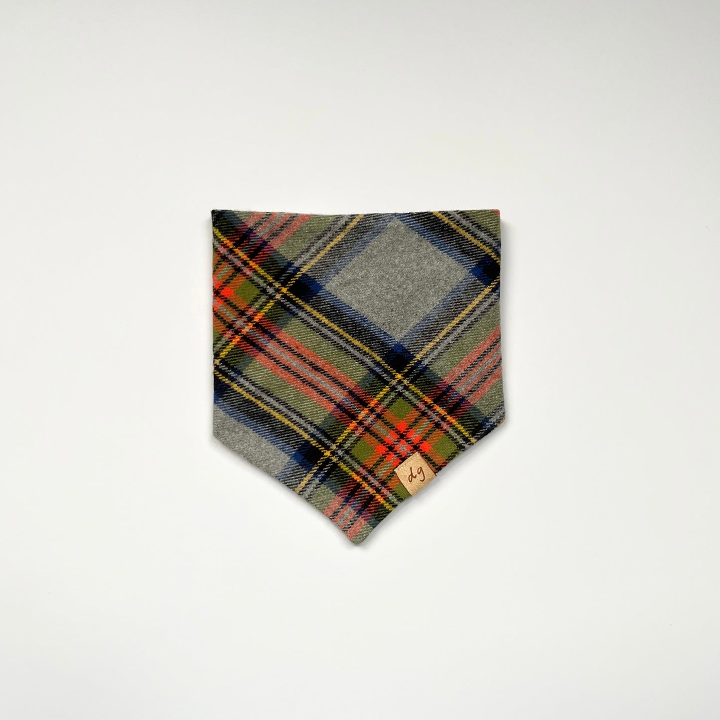 Pawliday Plaid Dog Bandana